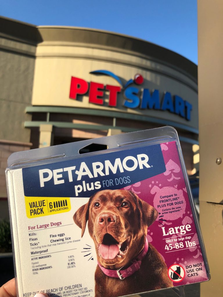 Frontline plus for dogs petsmart best sale